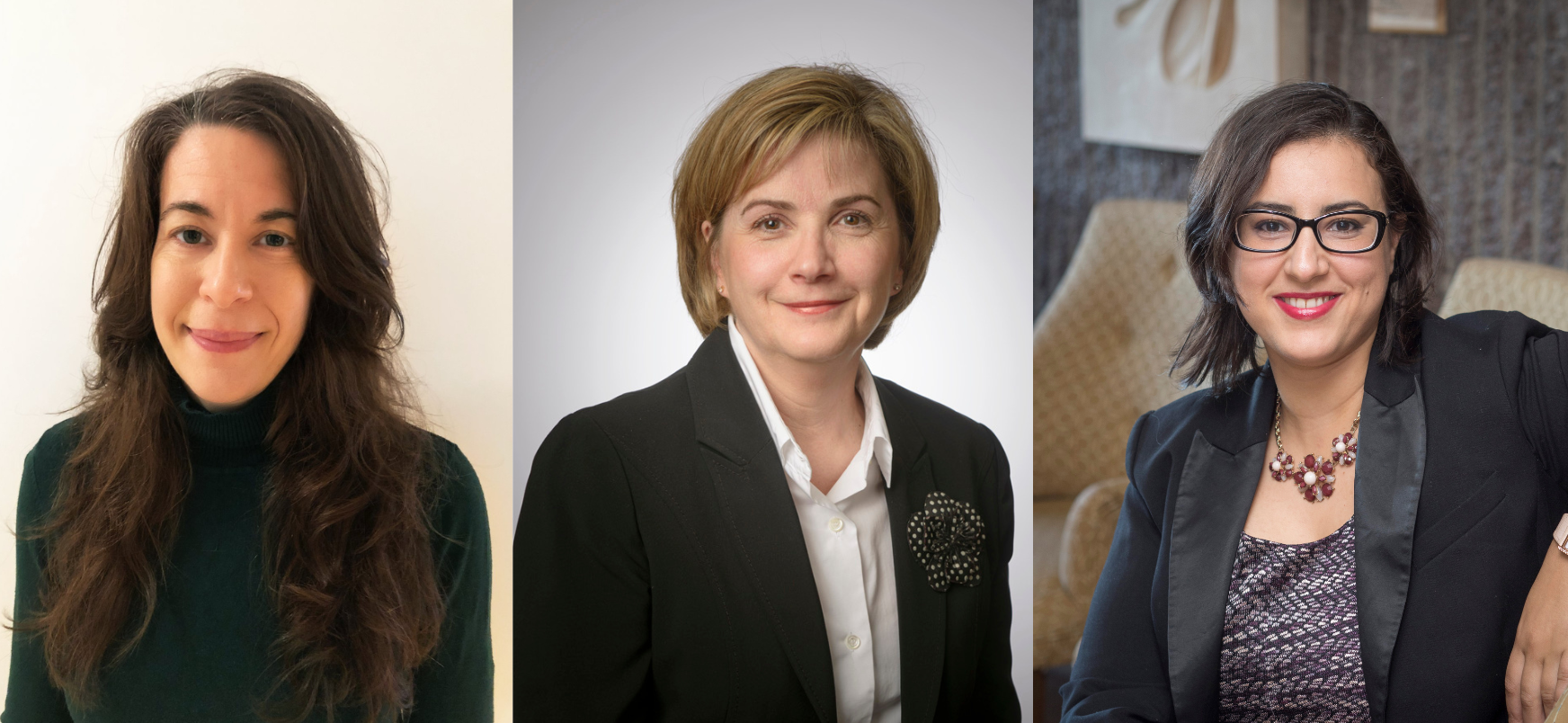 Doris Chateauneuf, Carmen Lavallée et Safa Ben Saad